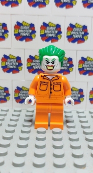 LEGO Super Heroes Figur The Jocker in Grängnis Uniform Prison Jumpsuit Batman